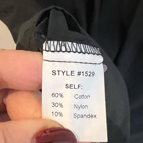 Unaya Dress Modest Black Women's Size Large L Zipper - Picture 3 of 4